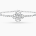 Diamond Loop Full Motif Diamond Bracelet