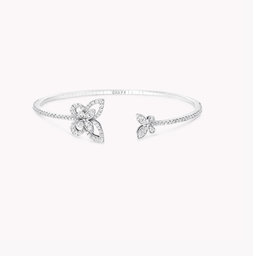 截屏2026-01-30-00.22.43.png Butterfly Silhouette Open Diamond Bangle - Image 1