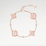 Color Blossom BB Star andSun Multi-Motif Bracelet, Rose Gold, Pink Mother-of-Pearl and Diamonds