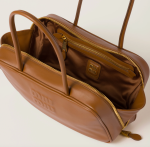 Beau leather top-handle bag - Image 5