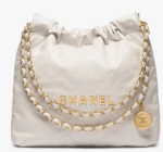 Chanel 22 Small Handbag beige